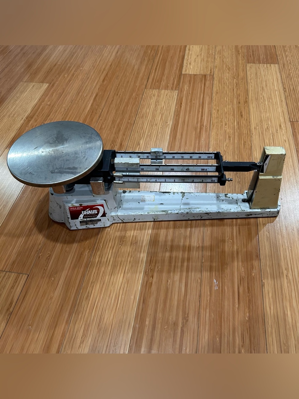 Ohaus Triple Beam Balance 700 / 800 Series 2610g 5lb 2oz Scale WW